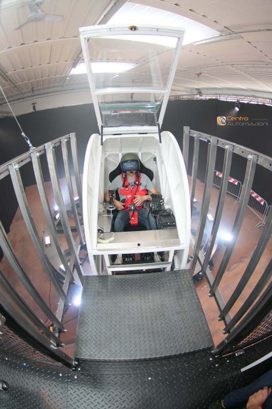 agatha flight simulator centro automazioni tammaro con VR