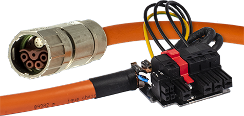 Cavi ibridi cablati per motori brushless/Servomotori
